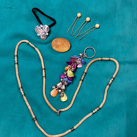 Accessories - Mala, brooch, pins, hair band, key chain